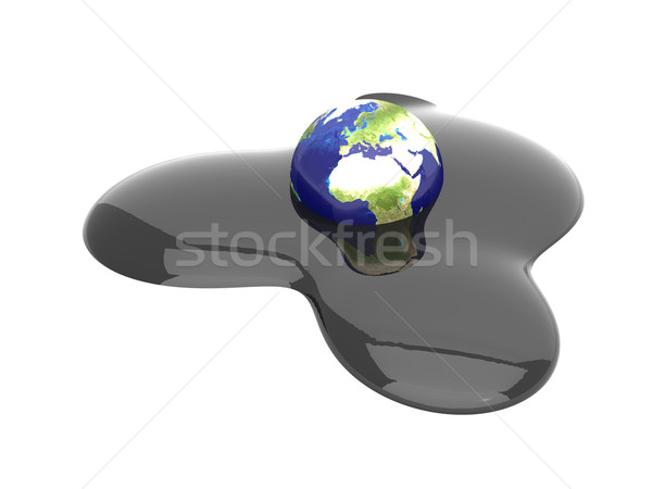 Oil disaster - Europe		 Stock photo © Spectral