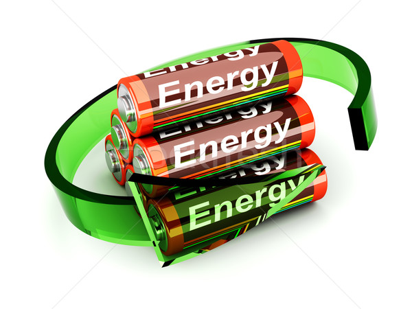 Rechargable Batteries Stock photo © Spectral