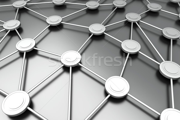 Network Nodes Stock photo © Spectral