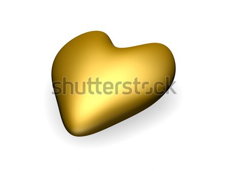 Golden Heart Stock photo © Spectral