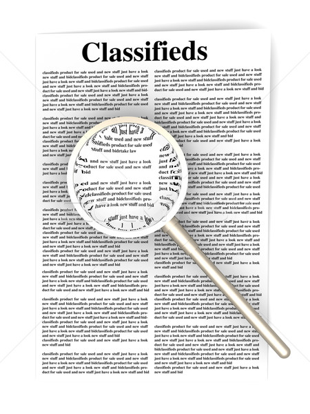 Searching the Classifieds	 Stock photo © Spectral