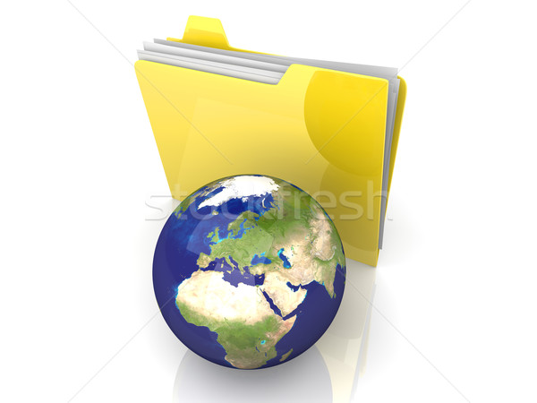 Global Folder - Europe Stock photo © Spectral