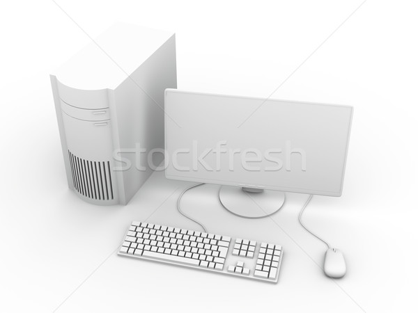 Desktop PC Setup
 Stock photo © Spectral