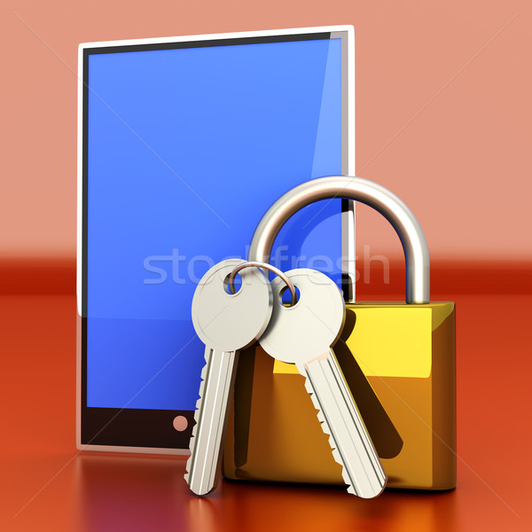 Secure Tablet PC Stock photo © Spectral