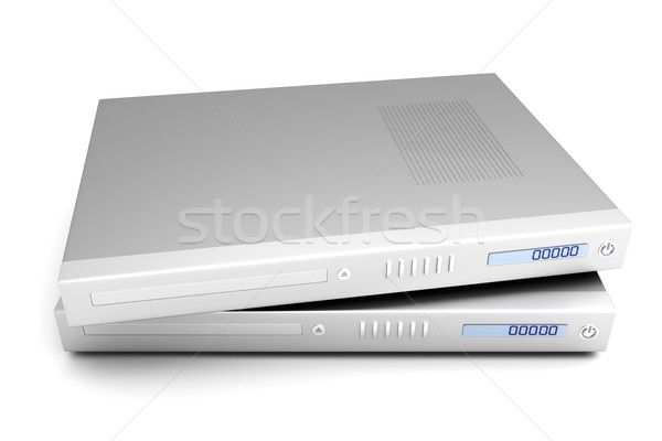 Dwa 3D świadczonych ilustracja Zdjęcia stock © Spectral