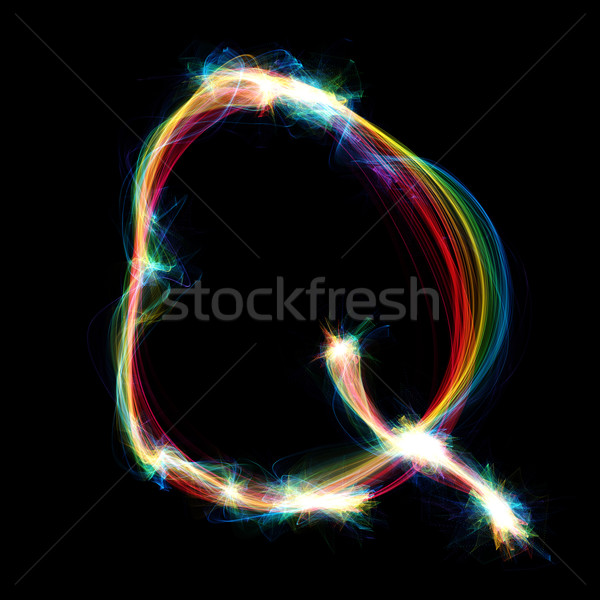 Plasma Letter - Q	 Stock photo © Spectral