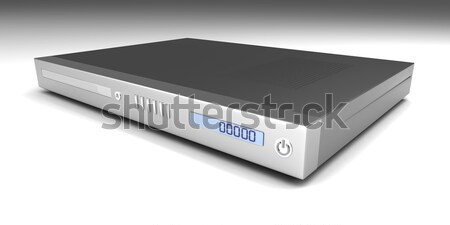 Disque dur 3D rendu illustration technologie métal [[stock_photo]] © Spectral