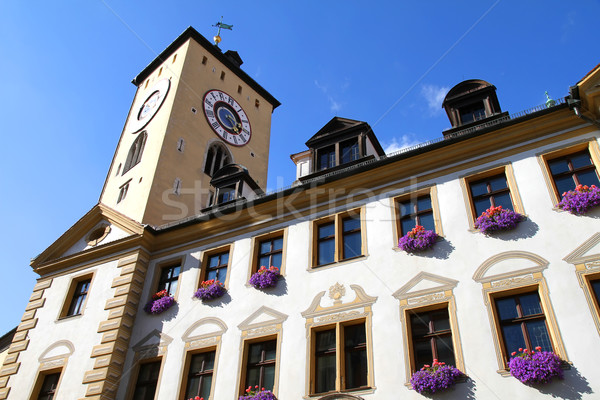 Historic building in Regensburg Stock photo © Spectral