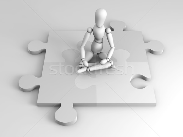 Puzzle Master Stock photo © Spectral