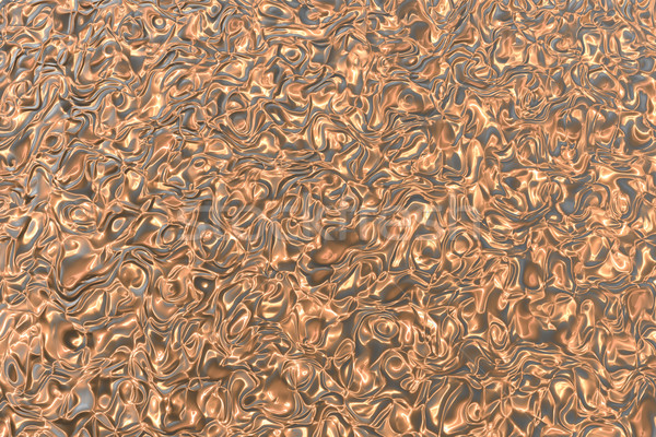 Fondu cuivre texture 3D rendu [[stock_photo]] © Spectral