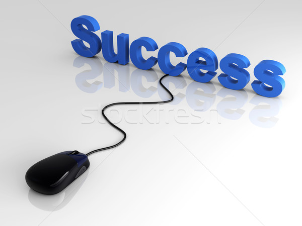 Clicking Success  Stock photo © Spectral