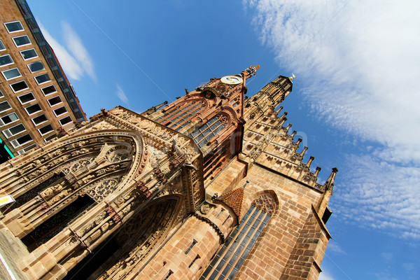 The Frauenkirche in Nuremberg Stock photo © Spectral