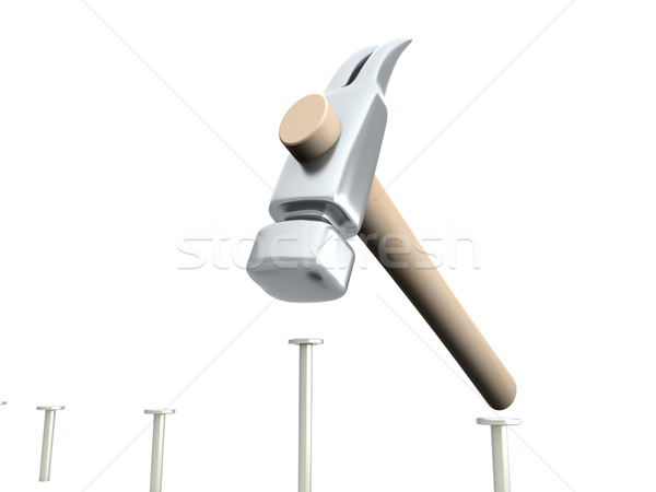 Hammer and Nails	 Stock photo © Spectral