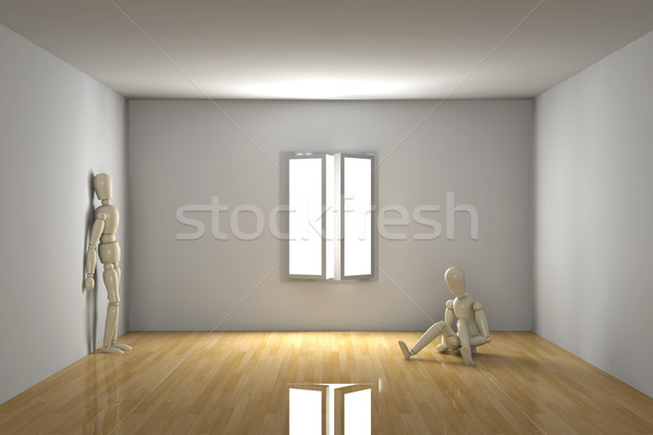 Empty room - Melancholic
 Stock photo © Spectral