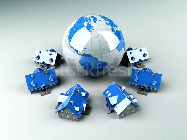 Stock photo: Global Real Estate	