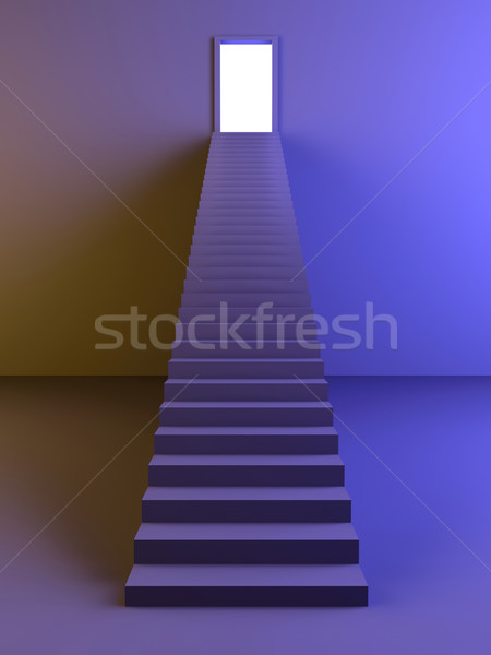 Staircase to the Light Stock photo © Spectral