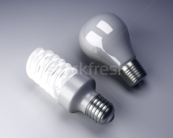 Light bulbs - Old and new	 Stock photo © Spectral