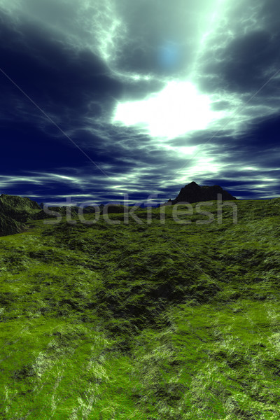 Green Desert Stock photo © Spectral