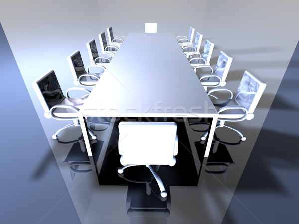 Metal Meeting Room  Stock photo © Spectral