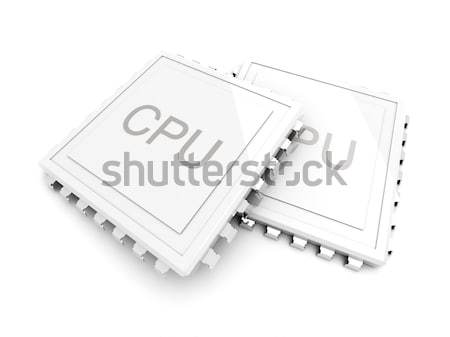 Quad core CPU Stock photo © Spectral