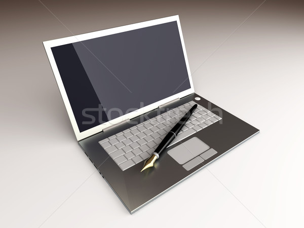 Digital Writer	 Stock photo © Spectral
