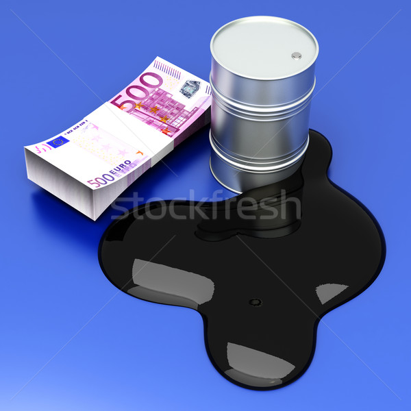 Euros and Oil	 Stock photo © Spectral