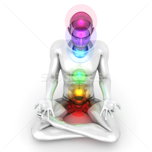 Chakra Meditation Stock photo © Spectral