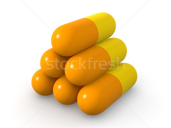 Capsules Pyramid
 Stock photo © Spectral