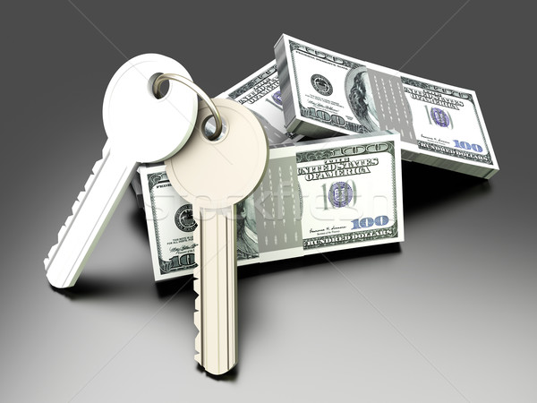 Money and Keys	 Stock photo © Spectral