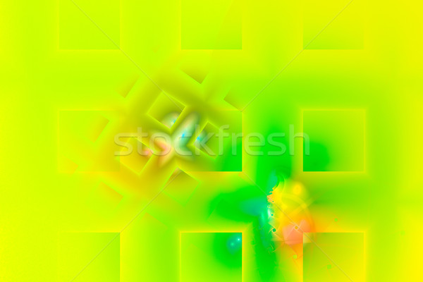 Absztrakt fraktál láng algoritmus terv háttér Stock fotó © Spectral