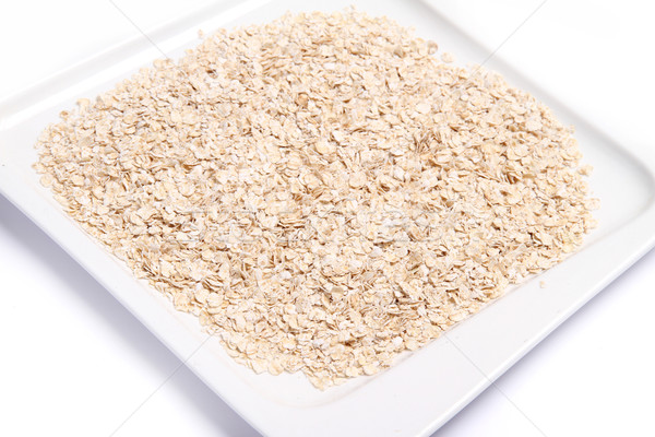 Plate of Oat Flakes	 Stock photo © Spectral