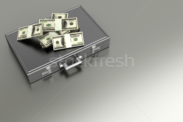 Briefcase with Cash Stock photo © Spectral