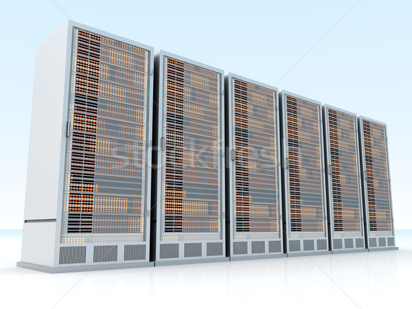 Server Towers	 Stock photo © Spectral