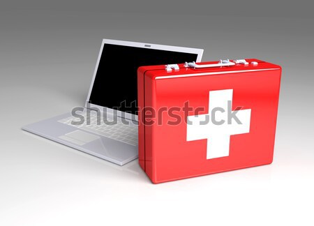 First aid cases Stock photo © Spectral