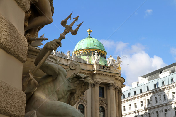 View on the Hofburg in Vienna	 Stock photo © Spectral