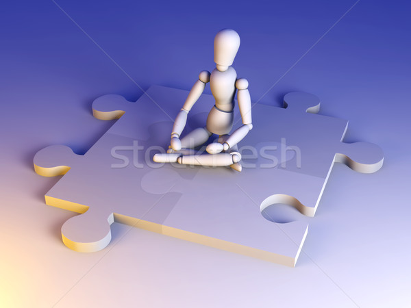 Puzzle Master Stock photo © Spectral