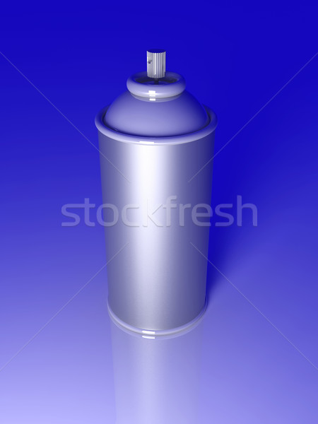 Aerossol lata 3D prestados ilustração Foto stock © Spectral