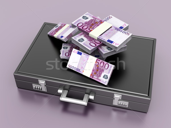 Briefcase with Cash	 Stock photo © Spectral