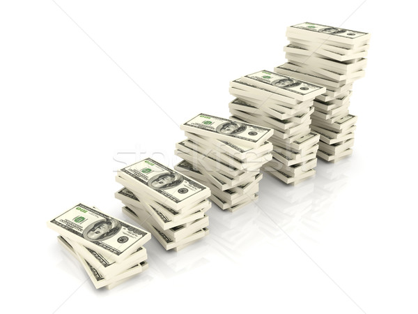 Stock photo: Dollar notes