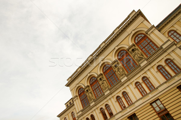 Architettura storica Ungheria Europa costruzione città muro Foto d'archivio © Spectral