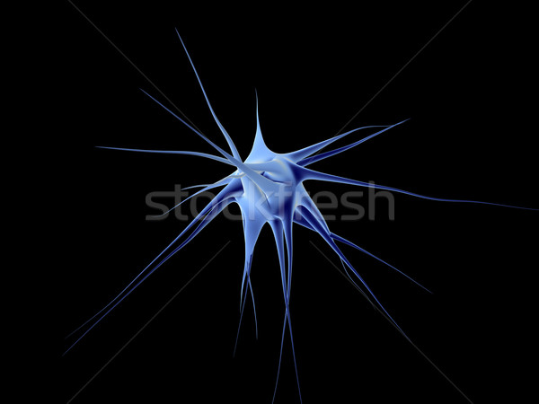 Cellule 3D rendu illustration isolé [[stock_photo]] © Spectral