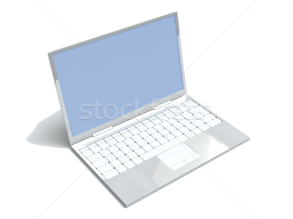 White Laptop Stock photo © Spectral