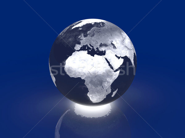 мира Европа Африка 3D оказанный Сток-фото © Spectral