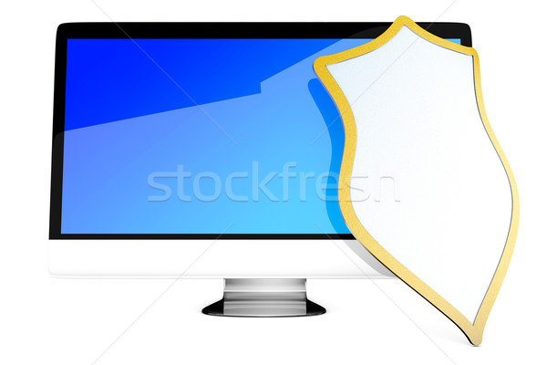 Stock photo: Secure Computer system		