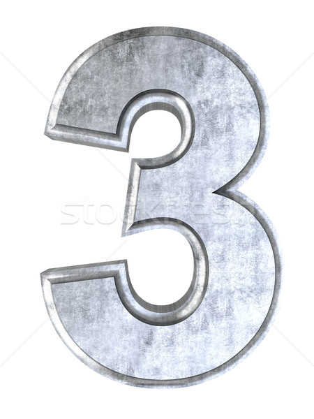 Number 3 Stock photo © Spectral