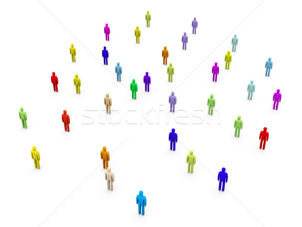 Diversity Crowd Stock photo © Spectral