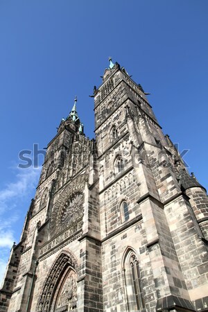 Stockfoto: Kathedraal · gebouw · stad · deur · kerk