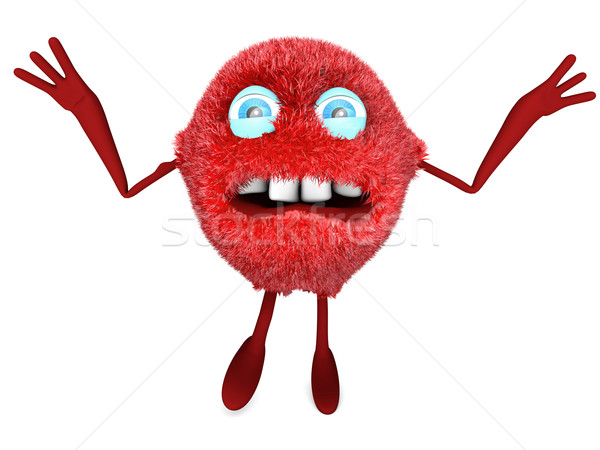 Scary Cartoon Character		 Stock photo © Spectral