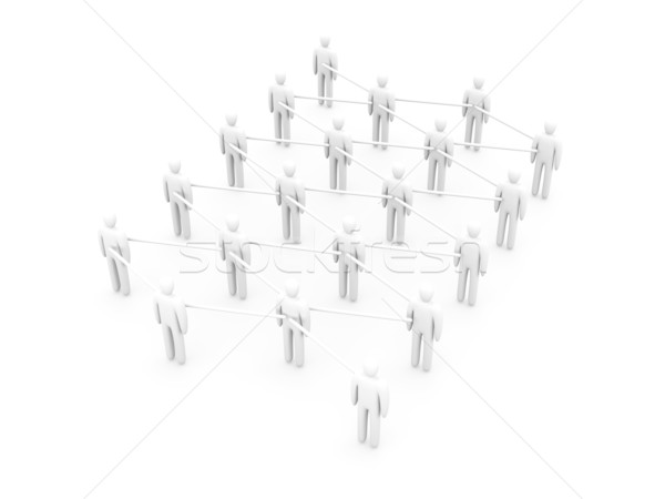 Grid People Stock photo © Spectral