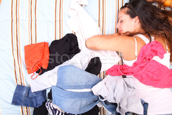 Lost in clothes Stock photo © Spectral